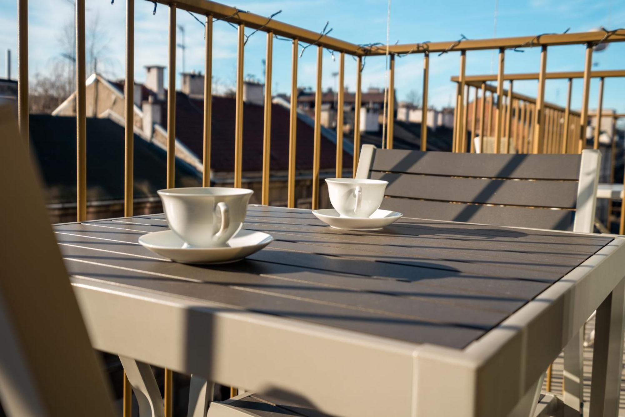 One-Bedroom Apartment Balcony